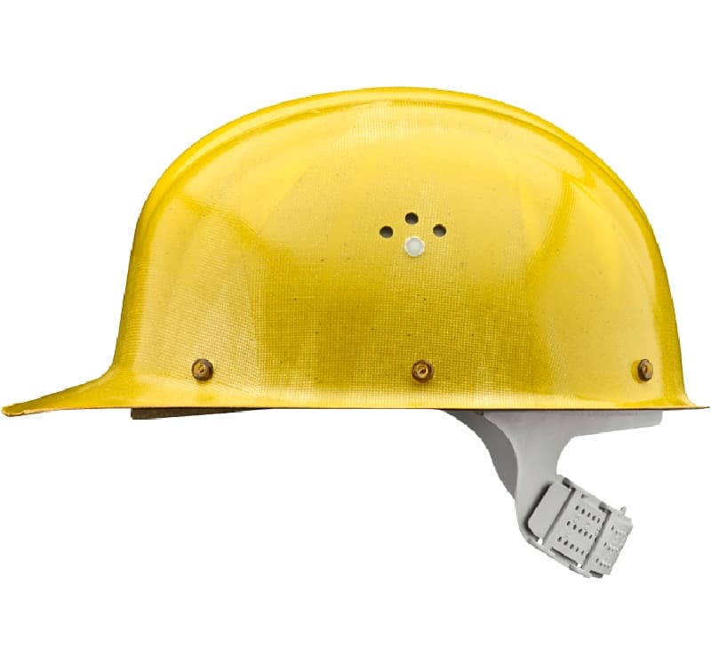 Casque Phenol Textil Brun