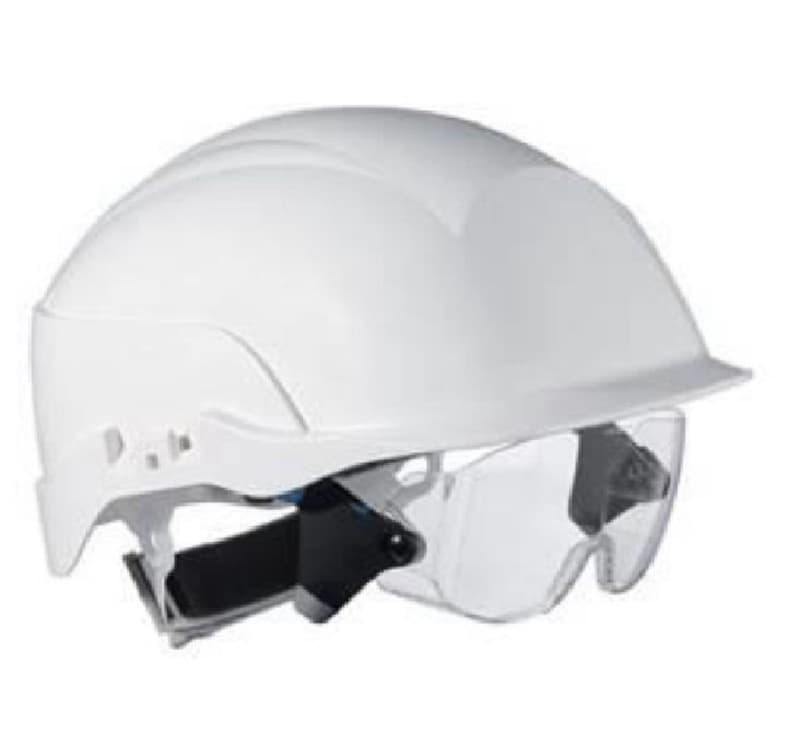 Casque Chantier Avec Surlunettes Bh01