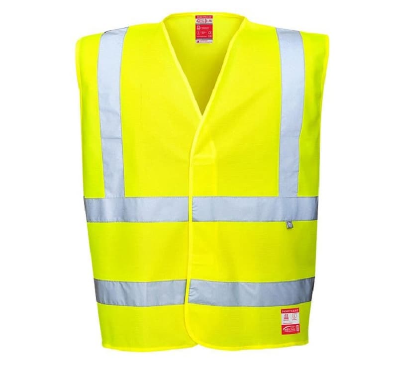 Gilet Hv Fr Jaune T S/M À 4Xl/5Xl