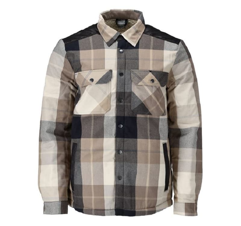 Chemise Flanelle Double  T Xs À 2Xl