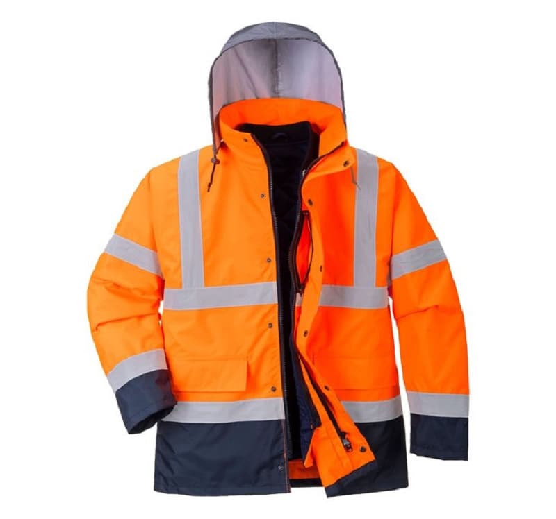 Parka Hv Orange/Marine S471 T S À 3Xl