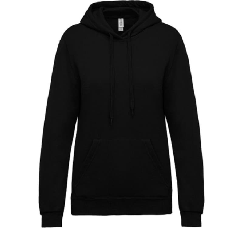 Sweat Capuche K473 Noir Txs À 2Xl