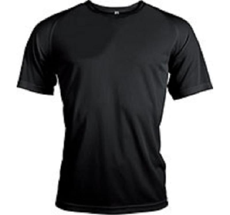 T-Shirt Pa438 Noir T Xs À 3Xl