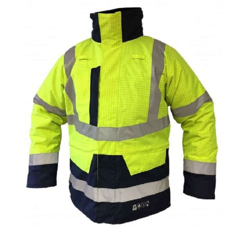 Parka  Atex Flavie Jaune/Marine T S À 3Xl