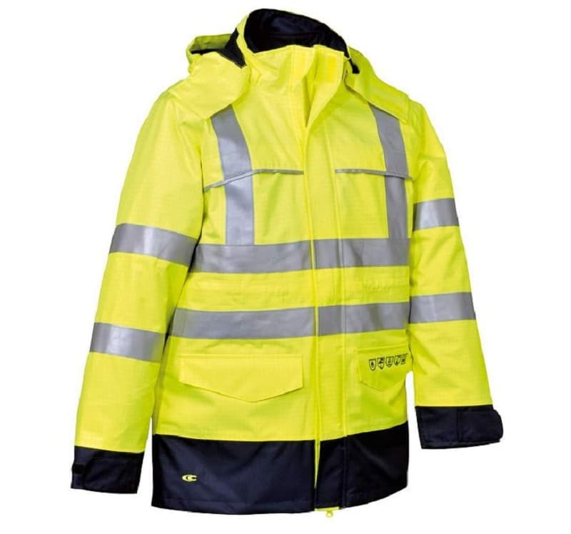 Parka St Petersburg Jaune/Navy Ts À 4Xl