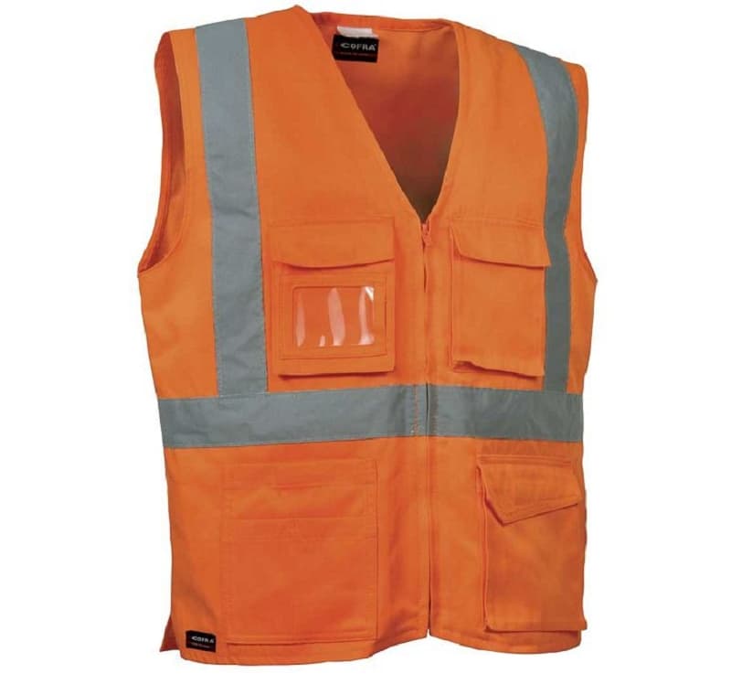 Gilet Hv Orange Seki T S À 4Xl