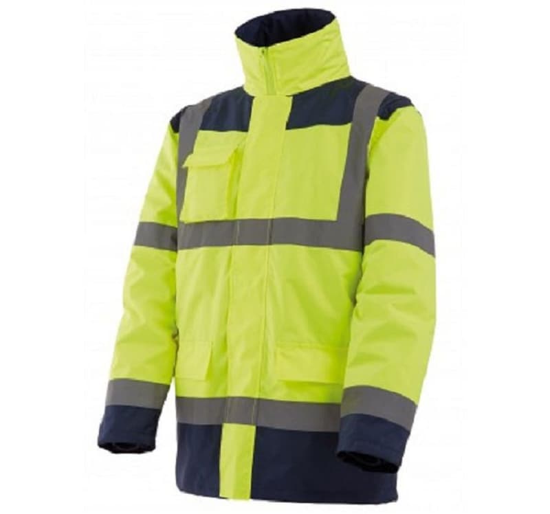Parka Fluo Jaune Parina S À 3Xl