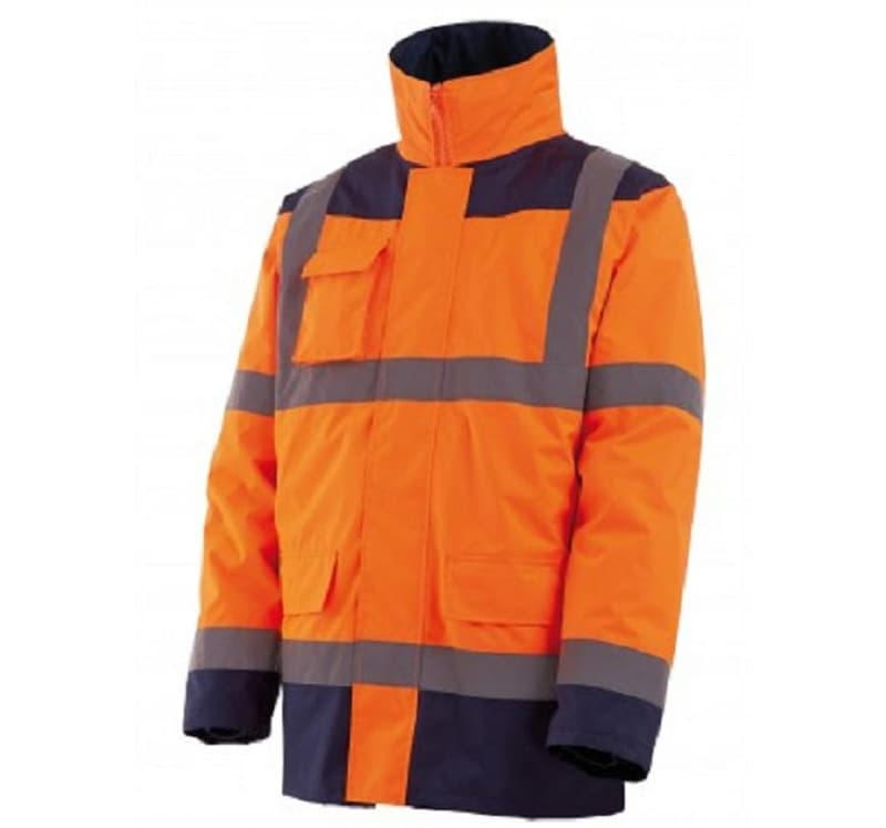 Parka Hv Orange/Marine Parino S À 3Xl
