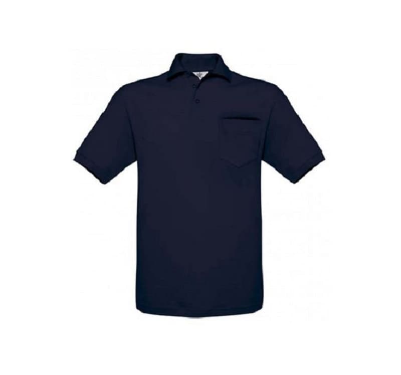 Polo Bc Safran Poche Poitrine M À 2Xl