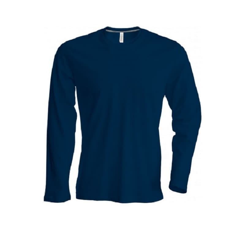 T Shirt Manches Longues Marine T Xxxl