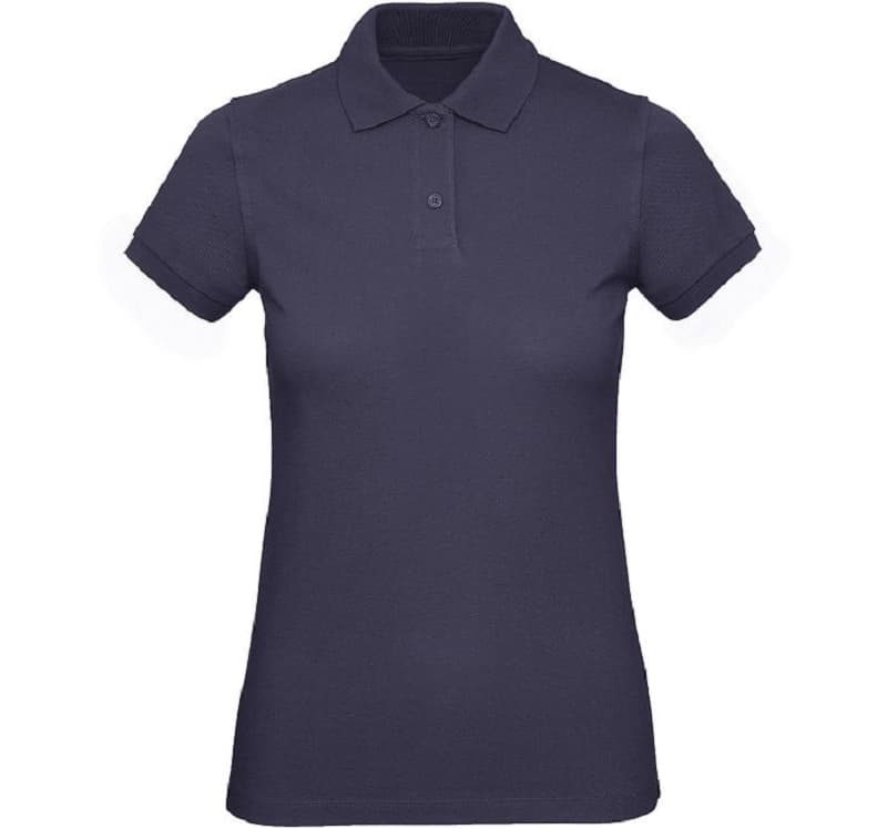 Polo Bio Dame Marine T Xs À 2Xl