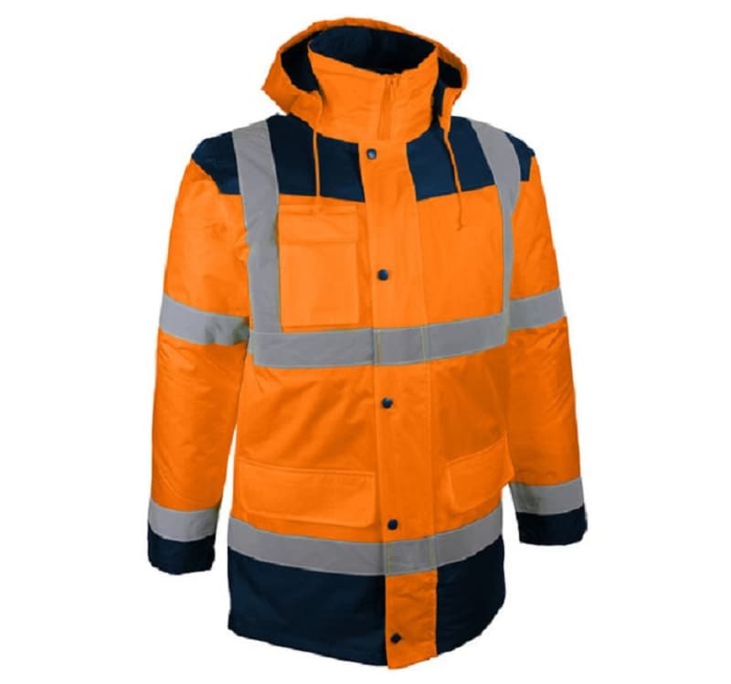 Parka Hv Orange/Navy Piamo T S À 4Xl