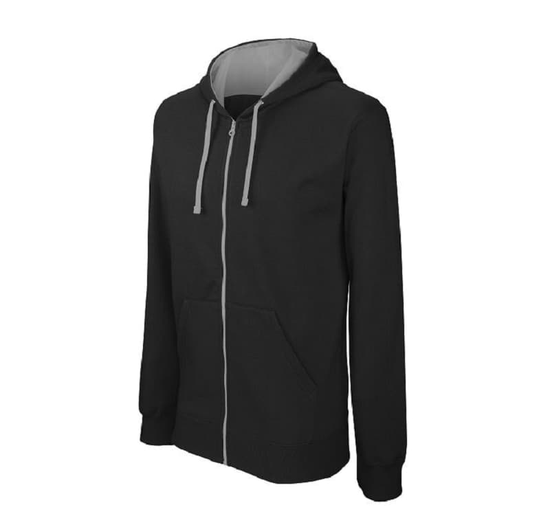 Sweat A Tirette K466 Noir T Xs À 4Xl