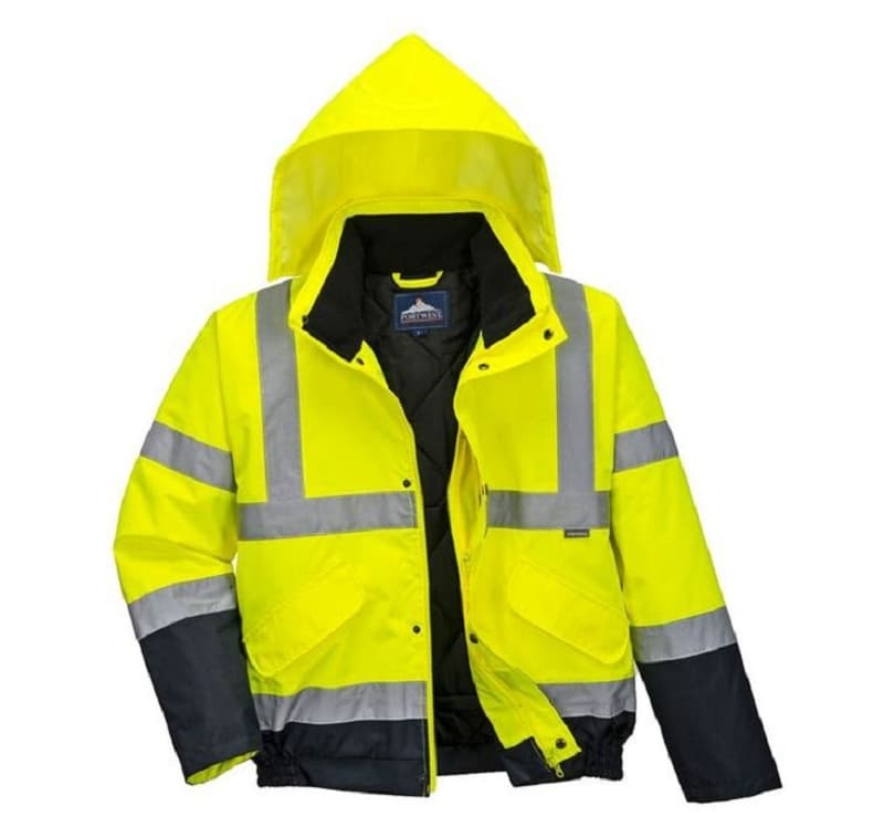 Blouson Hv Jaune/Marine T S À 3Xl