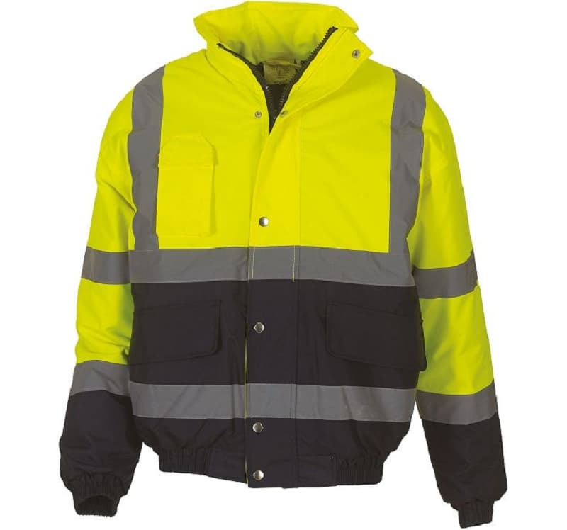 Blouson Hv Jaune/Marine T S À 3Xl