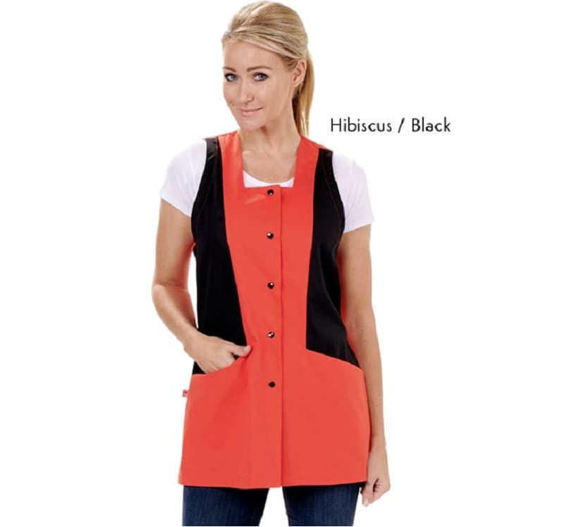 Tablier Hip Hop Hibiscus/Noir T Xs À 3Xl