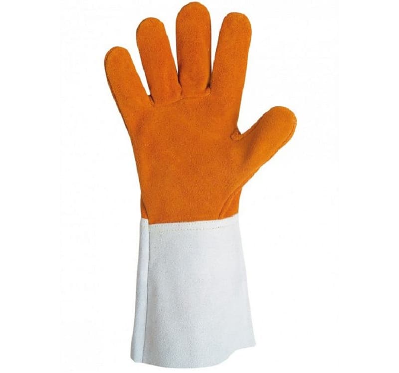 Gants Soudeur Croute Ignifuge Double