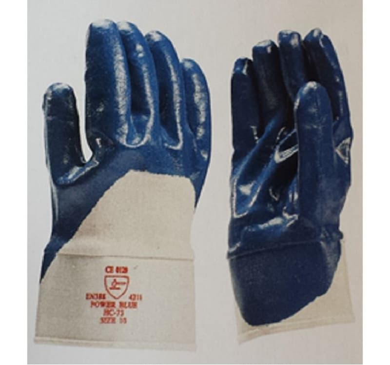 Gants Nbr Manchette Toile Dos Aere