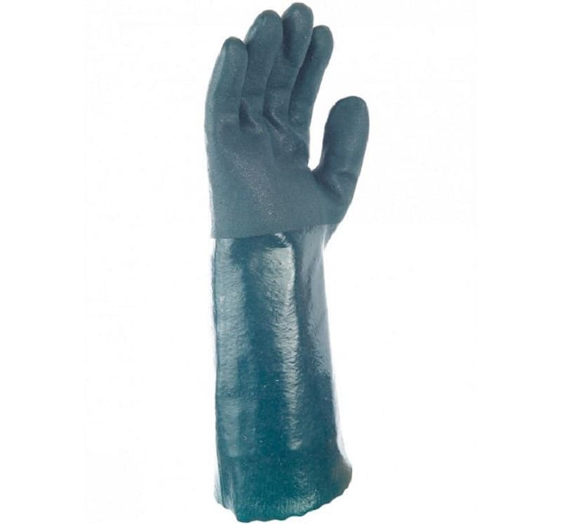 Gants Pvc Vert 40Cm