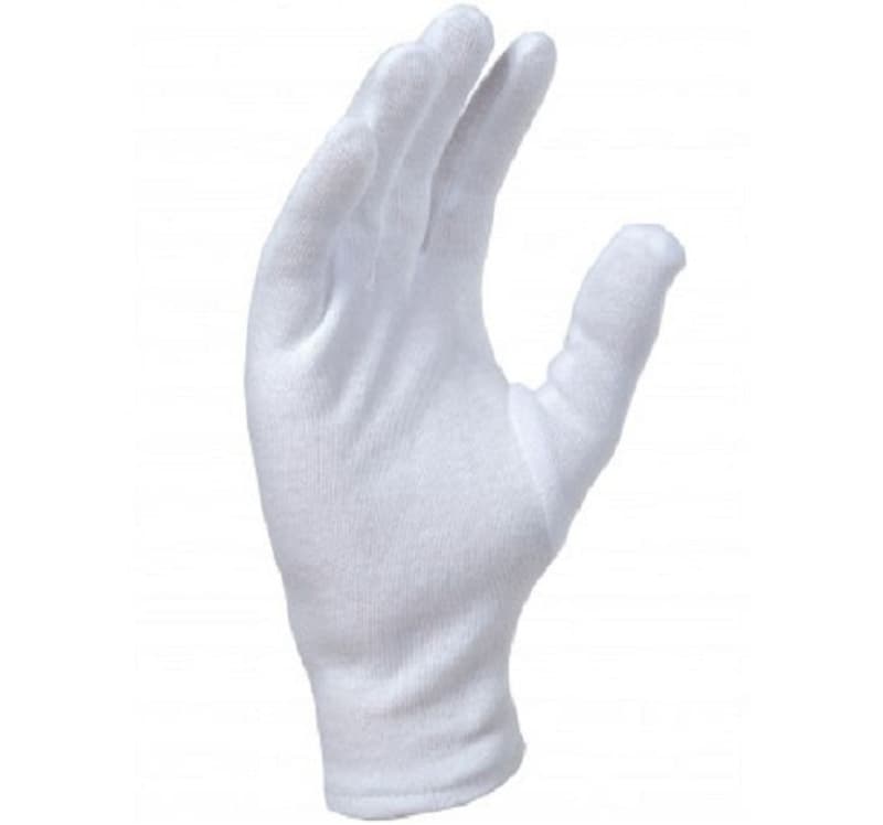 Gants Interlock Blanchi 6 À 12