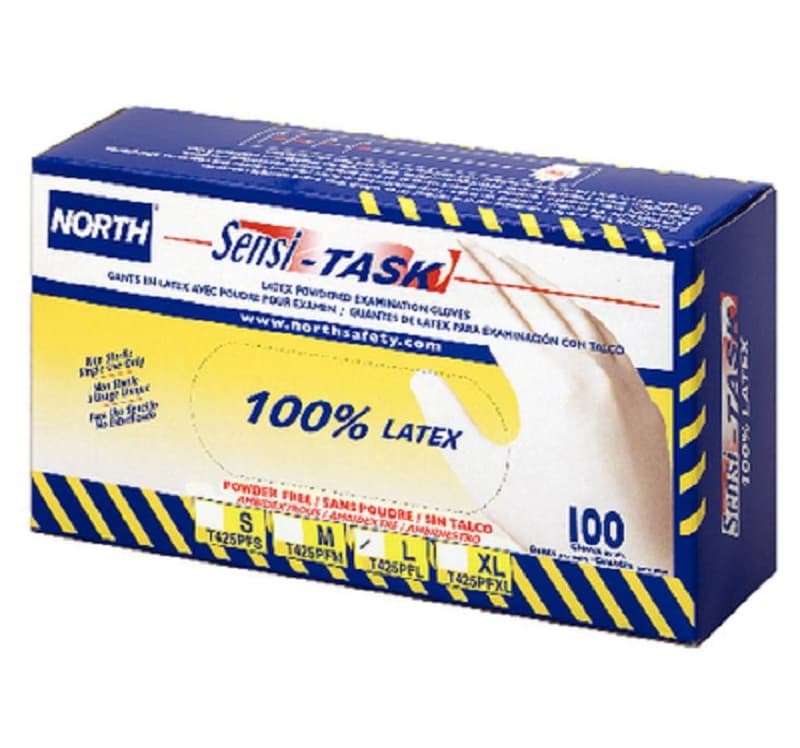 Gants Latex Non Poudre S À Xl