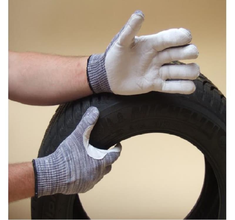 Gants Coupure 5 Paume Fleur Sans Manch 10