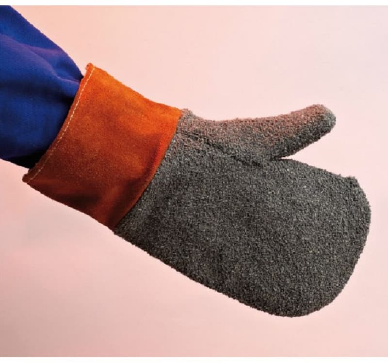 Moufles Kermel Manch.Cuir Ignif Double