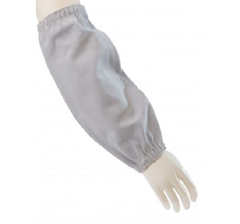 Manchettes Cuir Croute 40Cm