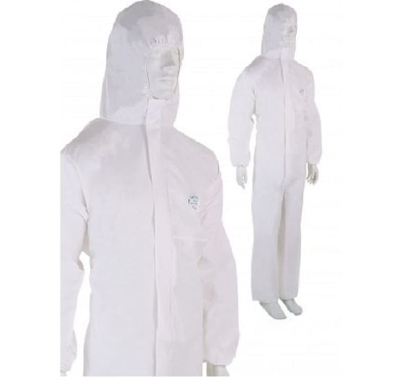 Salopette 5/6 Polypro Blanche