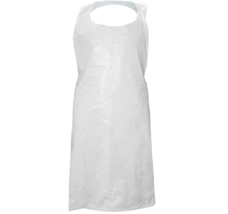 Tablier Pe A Bavette 125 X 81 Sachet 100Pc