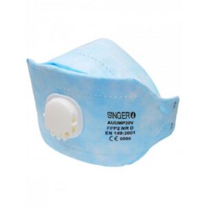 BOITE 20 MASQUES PLIABLES FFP2D VALVE