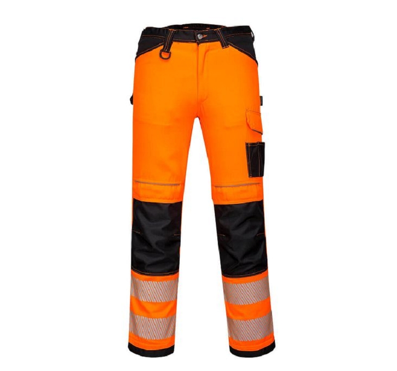 PANTALON HV ORANGE/NOIR PW303 T28 ? 48