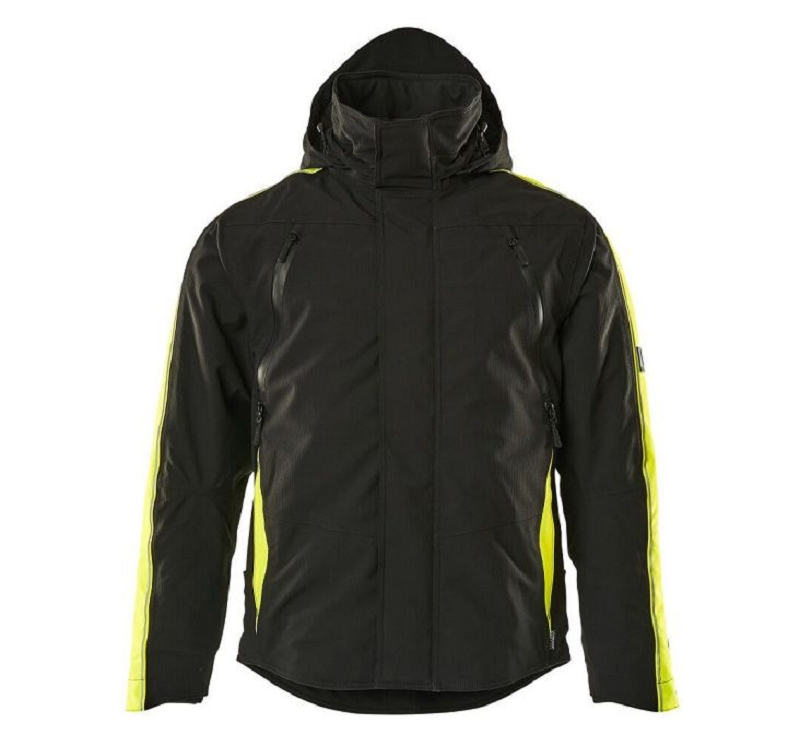 VESTE GRAND FROID NOIR/JAUNE T S ? 2XL