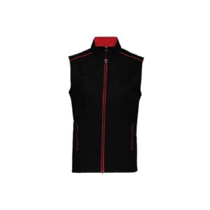 GILET BODY WK6148 NOIR/ROUGE T S ? 2XL