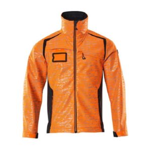 VESTE SOFTSHELL OR./MA. SAFE S ? 2XL