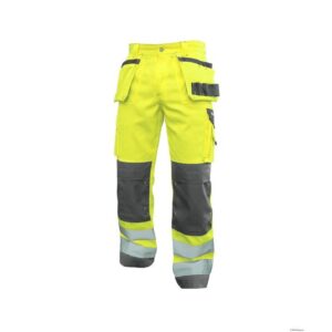 PANTALON HV GLASGOW JAUNE/GRIS T 36 ? 62