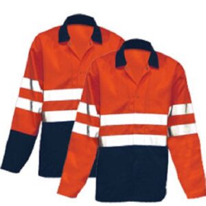 VESTE PC ORANGE/ROYAL VISIBILITY 44 ? 64