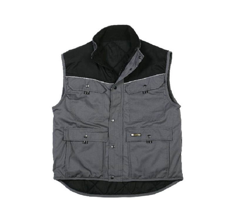 GILET BODY TEXAS GRIS/NOIR XS ? 4XL