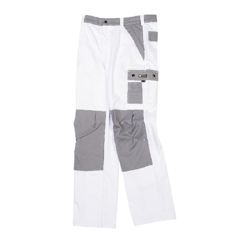 PANTALON PC RODEO BLANC/GRIS 38 ? 64