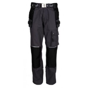 PANTALON CP GRIS POCH GENOUX T54