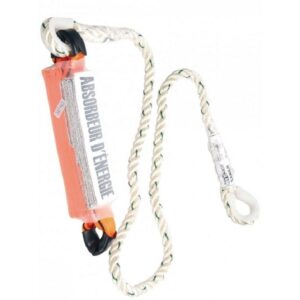 LONGE AVEC ABSORBEUR D'ENERGIE 1,50M