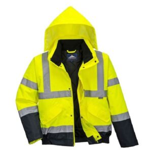 BLOUSON HV JAUNE/MARINE T S ? 3XL
