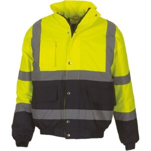 BLOUSON HV JAUNE/MARINE T S ? 3XL