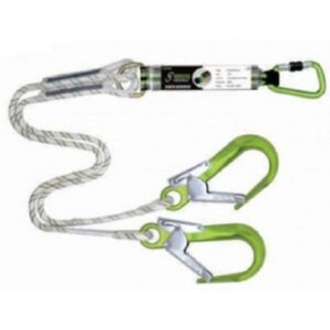 LONGE AVEC ABS. ENERGIE ET MOUSQUETONS