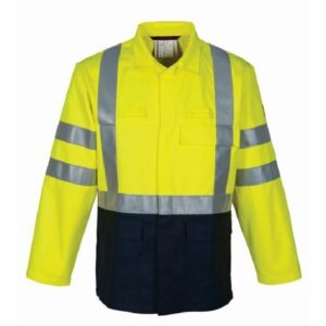 VESTE HV JAUNE/MARINE 30008 46 ? 64