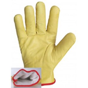 GANTS CHAUFFEUR  VACHETTE FOURRES T10