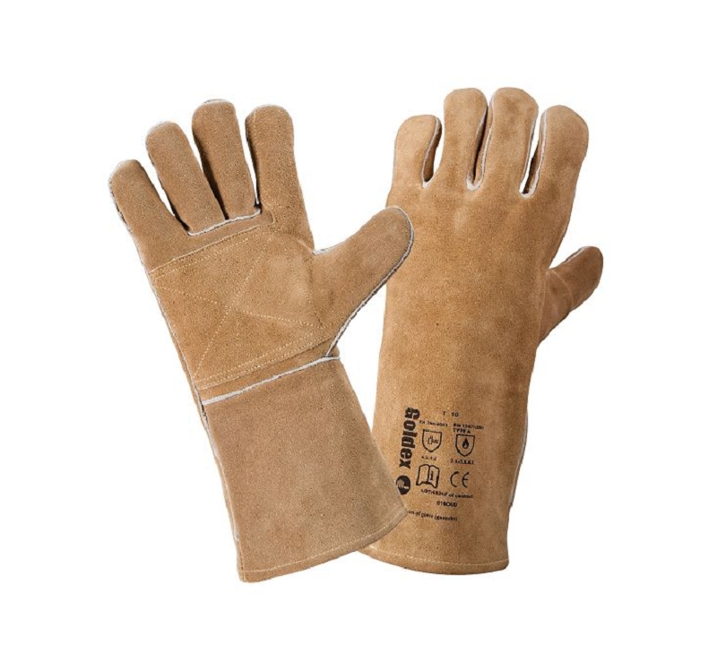 GANTS SOUDEUR PR CUIR COUSU KEVLAR