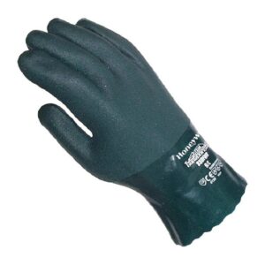 GANTS PVC VERT 27CM