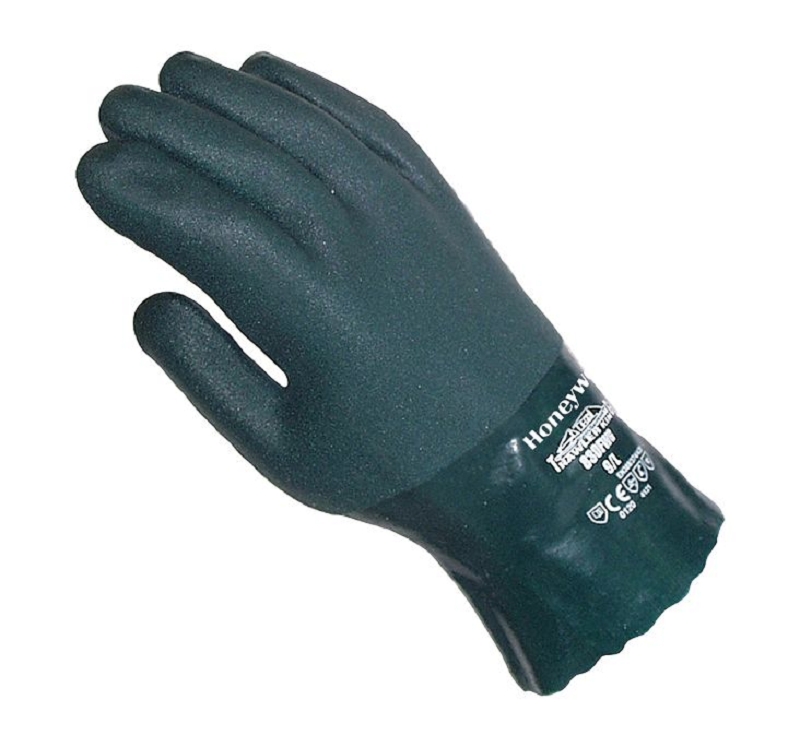 GANTS PVC VERT 27CM
