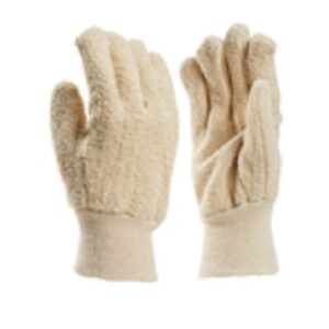 GANTS COTON BOUCLETTE MANCH TRICOT